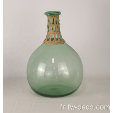 Vase de sol décorative en verre en gros